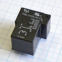 TR90-12VDC-SC-C5-R, мощное 12vdc, 20а 1перекл