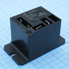 HF105F-4/220A-1HS, реле силовое, 30 а, 220 vac, одна контактная группа-два направления