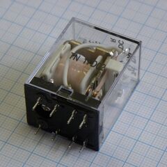 TRY-12VDC-P-2C, реле силовое 12vdc, 10а, 2переключения в плату / 28х21.5х35.5мм