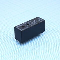 G6R-L1-24DC, силовое реле 10а один контакт на замыкание катушка 24в монтаж в отверстие