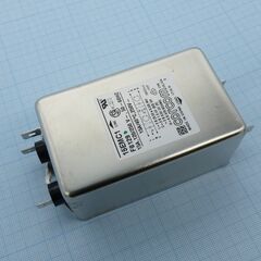 1-6609037-4, сетевой фильтр 50гц/60гц 15a 250в переменного тока монтаж на фланец