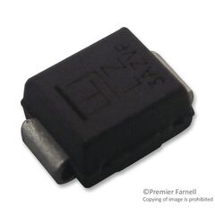 SMAJ36CA-13-F, диод защитный от перенапряжения - tvs (супрессор) 36в включение 58.1в ограничение sma