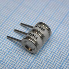 Разрядник F3R75-01E-600, 3-х выв., 7.5x11.5mm, 10ka/10a, 600v