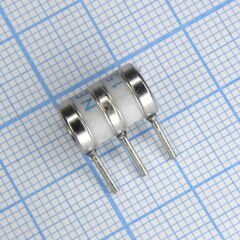 Разрядник F3R75-01J-150, 3-х выв., 7.5x11.5mm, 10ka/10a, 150v