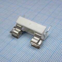 503.300, держатель предохранителя 5х20mm, открытого типа, монтаж на плату, крепление под винт, 250v, 6,3a 1,6w