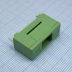 506.000, держатель предохранителя 5х20mm, с крышкой, монтаж на плату, 250v, 6,3a