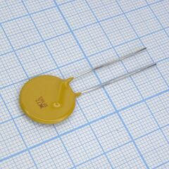 RXEF185-2, самовосстанавливающийся предохранитель ptc 1.85a(hold) 3.7a(trip) 72v 40a 2.1w 12.6s 0.08ohm, радиальные выводы, 17.5 x 3 x 22.4mm, лента в катушке