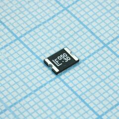 1812L050/30PR, самовосстанавливающийся предохранитель ptc 0.5a(hold) 1a(trip) 30vdc 100a 0.8w 0.15s 0.15ohm smd solder pad 1812 t/r