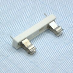 503.800, держатель предохранителя 6.3х32mm, открытого типа, монтаж на плату, крепление под винт, 250v, 6,3a