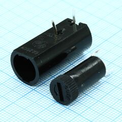 ZH110, держатель предохранителя 5х20mm, закрытого типа, монтаж на плату
