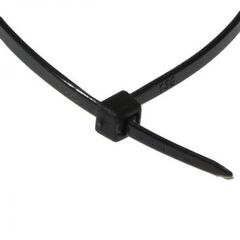 150X3 black (100шт), стяжка кабельная 150x3 черная (100шт)