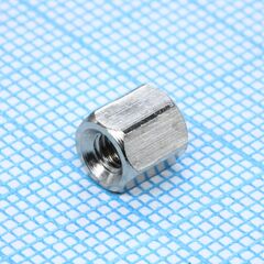 H-L0600-0600-5-03-2N, стойка латунная для печатной платы, шестигранная, м3, 6мм, отверстие-отверстие