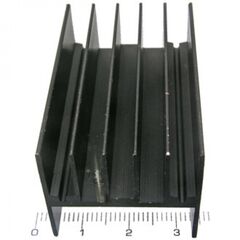 BLA021-50, охладитель 25*30,5*50, алюминий
