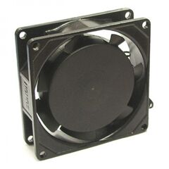 RQA 8025HSL 220VAC, вентилятор 220в ac, 2350об/мин., 80x80х25мм, 25.2м3/час, 27дб, подшипник скольжения, тип вывода - провод