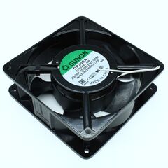 DP200A-2123XBL.GN, вентилятор 220в ac, 2850об/мин, 120x120x38мм, 163.9 м3/час, 45 дб, 2 подшипника качения, тип вывода - провод