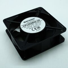 YJF12038HS-2N, вентилятор 220в ac, 2600об/мин., 120x120х38мм, 154.8м3/час, 40дб, подшипник скольжения, тип вывода - терминал