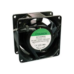 SF23080A-2083HSL.GN, вентилятор 220в ac, 2300об/мин, 80x80x38, 30,5м3/час, 31дб, подшипник скольжения, тип вывода - провод