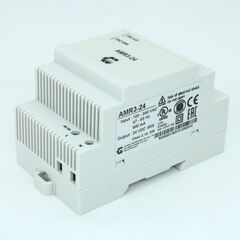 AMR3-24, ac-dc, din-рейка, 36вт, вход 90…264в ac, 47…63гц или 120…375в dc, выход 24в/1,5а, изоляция 3000в ac, 91х53х57мм), -40…+71°с