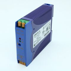 DRA18-12, преобразователь ac-dc на din-рейку 18вт, выход 12в/1.5a, рег. вых 10.8…13.8в, вход 90…265v ac, 47…63гц / 120...370v dc , изоляция 3000v ac, : 115х90х23мм, -20…+71°с, пружинные клеммы