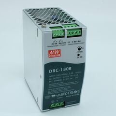 DRC-180B, ac-dc с функцией ups, 179.4вт, вход 90...264в ас/127...370в dc, выход 1: 27.6в/0…4.5а, выход зарядного устройства 27.6в/2а, изоляция 3000в ас, в корпусе 63х125.2х115мм, -20...+70°с