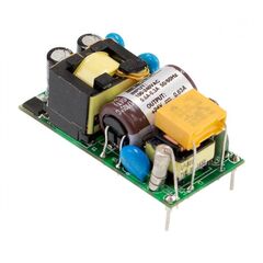 MFM-15-3.3, ac-dc med, 11.6вт, вход 80...264в ac 47...440 гц, выход 3.3в/3.5а, изоляция 4000в ac, на плате 49х23.8х23мм, -35...+85°c