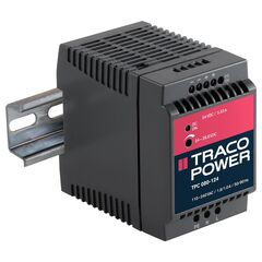 TPC 080-124, преобразователь ac/dc выход 24в to 28.8в 3.3a 80вт 8-выводов