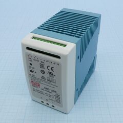 DRC-100B, ac-dc с функцией ups, 100вт, вход 90...264в ас/127...370в dc, выход 1: 27.6в/0…3.5 (2.25 ном.) а, выход зарядного устройства 27.6в/1.25а, изоляция 3000в ас, в корпусе 55х90х100мм, -30...+70°с