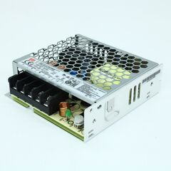 LRS-75-24, ac-dc, 76.8вт, вход 85…264в ac, 47…63гц / 120…370 в dc, выход 24в/3.2a, рег. вых ±10% , изоляция 3750в ac, в кожухе 99х97х30мм, -30…+70°с