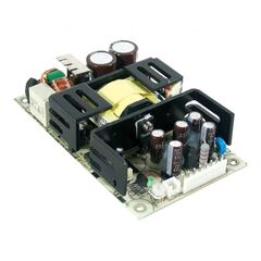 RPS-75-15, ac-dc, med, 75вт, вход 89…264в ac, 47…63 гц /127…370в dc, выход 15в/5а, рег. вых 13.5…16.5в, изоляция 4000v ac, открытая плата 127х76.2х31мм, -20…+70°с