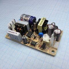 PS-05-15, ac-dc, 5вт, вход 85…264v ac, 47…63гц /120…370в dc, выход 15в/0.35a, изоляция 3000в ac, на плате 75х40х21мм, вход/выход разъемы molex, -10…+60°с