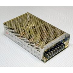 AD-155B, ac-dc с зарядником, 155вт, вход 88…264в ac, 47…63гц /124…370в dc, выход 1: 27.6в/5a, выход 2: 27.1в/0.5a (зарядник), изоляция 3000в ac, в кожухе 199х110х50мм, -10…+50°с