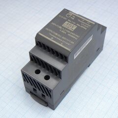 HDR-30-24, ac-dc, 36вт, вход 85...264 в ac 47...63гц/120...370в dc, выход 24в/1.5а, изоляция 3000в ac, в кожухе на din-рейку, 35х90х54.5мм, -30...+70°с