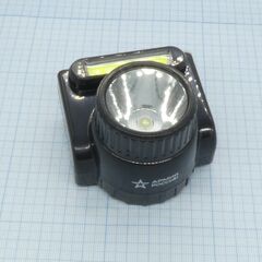 Фонарь аккум.налобн. АРМИЯ РОССИИ GA-501, 3вт cob + 3вт led, ближний и дальний свет, аккум, карт