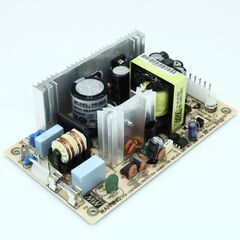 PD-65A, ac-dc, 65вт, вход 85…264v ac, 47…440гц /120…370в dc, выход1: +5в/0.4…7a, выход2: +12в/0.2…3.2a, изоляция 3000в ac, открытая плата 127х76х40мм, -10…+60°с