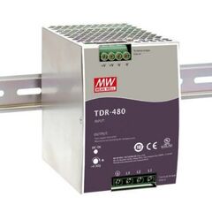 TDR-480-24, ac-dc, 480вт, ккм, 3-х фазный, вход 340…550в ac, 47…63/480…780в dc, выход 24в/20a, рег. вых 24...28в, изоляция 3000в ac, в кожухе на din-рейку 85.5х125.2х128.5мм, -30…+70°с