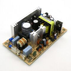 PT-65B, ac-dc, 65вт, выход1: +5в/0.4…5,5a, выход2: +12в/0.2…2,5a, выход3: -12в/0…0.5a, вход 90…264v ac, 47…440гц /120…370в dc, изоляция 3000в ac, открытая плата 127х76х40мм, -10…+60°с