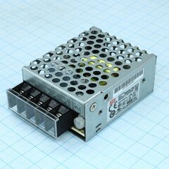 RS-15-15, ac-dc, 15вт, выход 15в/1a, рег. вых 13.5…16.5 в , вход 88…264в ac, 47…63гц / 125…373 в dc, изоляция 3000в ac, в кожухе 62,5х51х28мм, -20…+70°с
