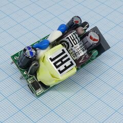 MFM-10-24, ac-dc med, 10вт, вход 80...264в ac 47...440 гц, выход 24в/0.42а, изоляция 4000в ac, без корпуса 42х22.3х20.5мм, -30...+85°c