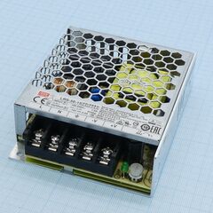 LRS-50-15, ac-dc, 51вт, вход 85…264в ac, 47…63гц / 120…370 в dc, выход 15в/3.4a, рег. вых ±10% , изоляция 3750в ac, в кожухе 99х82х30мм, -30…+70°с