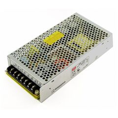 RS-150-5, ac-dc, 150вт, вход 88…264в ac, 47…63гц / 248…373 в dc, выход 5в/26a, рег. вых 4.75…5.5 в , изоляция 3000в ac, в кожухе 199х98х38мм, -20…+70°с