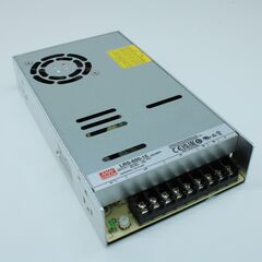 LRS-600-15, ac-dc, 600вт, вход 90…264в ac (переключатель), 47…63гц, выход 15в/40a, рег.вых=14.25…16.5в, изоляция 3000в ac, в кожухе 225х124х41мм, -20…+65°с