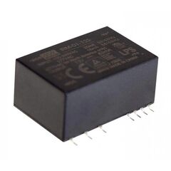 IRM-01-3.3S, ac-dc, 1вт, вход 85…305в ac 47…63 гц, 120...370b dc, выход 3.3в/300ма, изоляция 3000в ac, в корпусе на плату 33.7х22.2х15мм, -30...+85°c, smd
