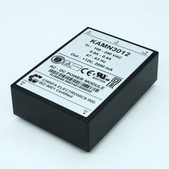 KAMN3012, ac-dc, 30вт, вход 85…265v ac, 47…63гц / 120...370v dc, выход 12в/2.5a, рег. вых=±10%uном, изоляция 4000v ac, в кожухе 89х64х33мм, -40…+61°с