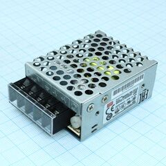 RS-15-3.3, ac-dc, 15вт, выход 3.3в/3a, рег. вых 2.9…3.6 в , вход 88…264в ac, 47…63гц / 125…373 в dc, изоляция 3000в ac, в кожухе 62,5х51х28мм, -20…+70°с