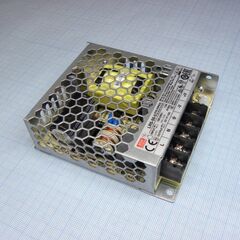 LRS-50-5, ac-dc, 50вт, вход 85…264в ac, 47…63гц / 120…370 в dc, выход 5в/10a, рег. вых ±10% , изоляция 3750в ac, в кожухе 99х82х30мм, -30…+70°с