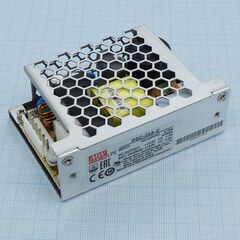 PSC-35A-C, ac-dc с функцией ups, 35вт, вход 90...264в ас/127...370в dc, выход1: 13.8в/0…1.7а(2.6 а макс), выход зарядного устройства 13.8в/0.9а, рег. вых.1 12…15в, изоляция 3000в ас, в кожухе 86.4х59.6х30мм, -30...+70°с