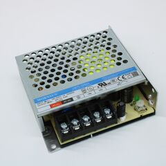 LM75-22B24, преобразователь ac-dc, 75вт, вход 165...264в ac 47...63 гц, выход 24в/3.2а, изоляция 4000в ac, в корпусе на шасси, -30...+70°c