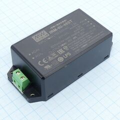 IRM-60-48ST, ac-dc, 60вт, вход 85...264в ac 47...440 гц, выход 48в/1.25а, изоляция 3000в ac, в корпусе на шасси, 109x52x33.5мм, -30...+70°c, винтовые зажимы