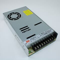 LRS-600-36, ac-dc, 597.6вт, вход 90…264в ac (переключатель), 47…63гц, выход 36в/16.6a, рег.вых=34.2…39.6в, изоляция 3000в ac, в кожухе 225х124х41мм, -20…+65°с