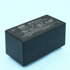 MPM-20-12, ac-dc med, 21.6вт, вход 80...264в ac 47...440 гц, выход 12в/1.8а, изоляция 4000в ac, на плату, 52.4х27.2х24мм, -40...+85°c
